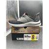 Image 1 : Skechers Men’s Memory Foam Size 8 Black/Grey Casual Shoes