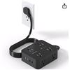 Image 1 : Amerisense Power Strip with 5FT Cord, Model AS-PS18W-5FT-BL