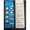 Image 2 : 20 AG13 LR44 A76 Alkaline Button Cell Batteries, 1.5V