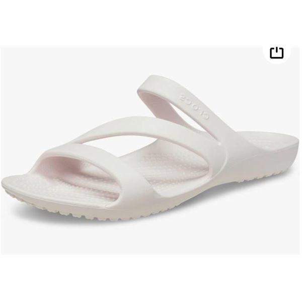 Crocs  Women’s Kadee II Sandals  Size W11,  Barely Pink
