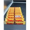 Image 1 : Lot of 9 Bars of Toblerone Milk Chocolate 100g Each
