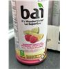 Image 3 : Bai WonderWater Raspberry Lemon Lime, 530 mL Bottles, Case of 12