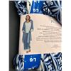 Image 2 : Flora Nikrooz L/G Robe, Tank, and Pant Set, Blue Pattern