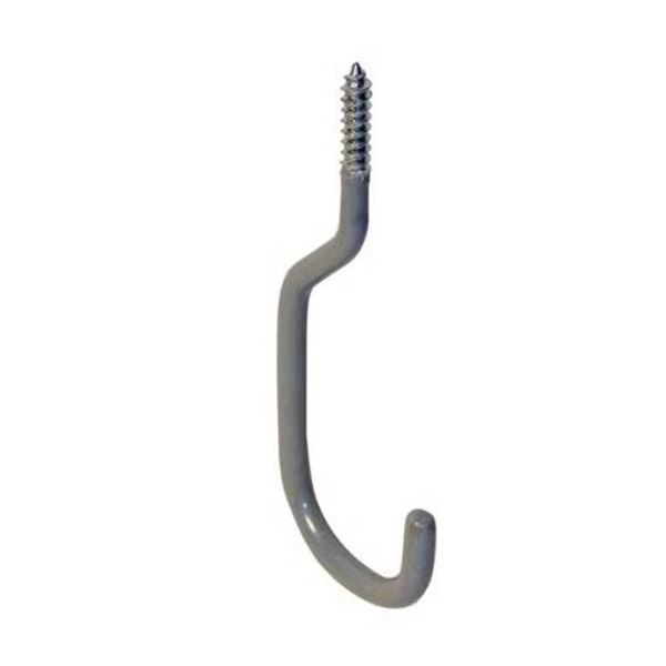 Crawford Steel Bike Rack Double Hooks, 20 lbs Capacity, Set of 2 (4 Sets Total)