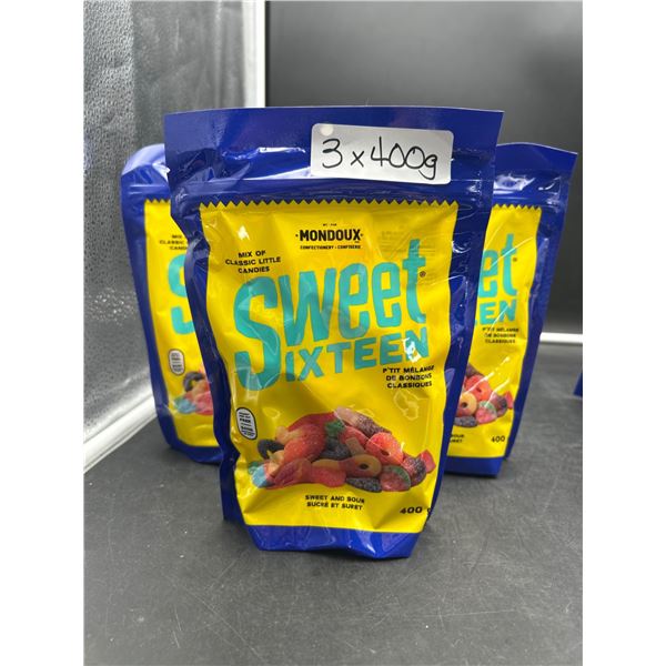 Mondoux Sweet Sixteen Candy Mix 3 x 400g Packs