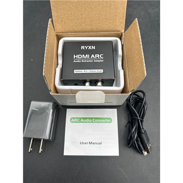 RYXN HDMI ARC Audio Extractor Adapter with 2.0/5.1/7.1CH Support