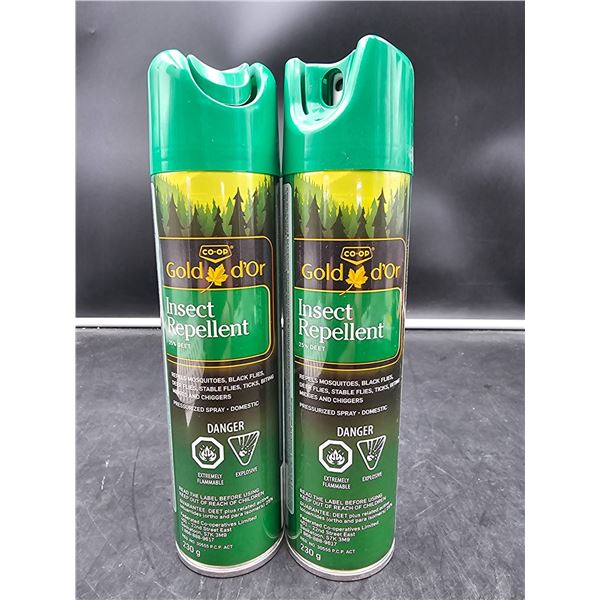 Gold d’Or Co-op Insect Repellent Aerosol 170 g Spray Set