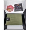 Image 3 : Genovega Heated Scarf with USB Rechargeable Adjustable Heating in Olive Green