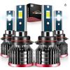 Image 1 : Fitmotors 9005/HB3 9006/HB4 LED Fog Light Bulbs, Pack of 4
