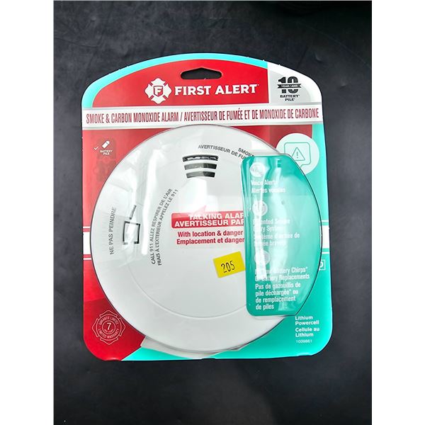 First Alert SC9120B Smoke and Carbon Monoxide Alarm with 10-Year Sensor