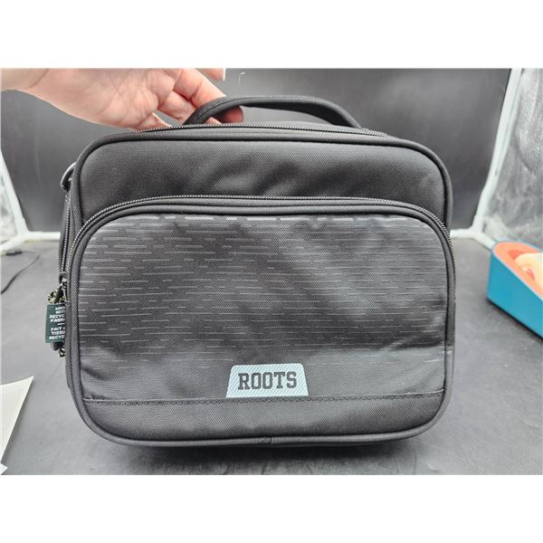 Roots Insulated Lunch Bag with Handle and Strap