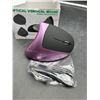 Image 2 : Vivnd Wireless Vertical Ergonomic Mouse for Right Hand Purple
