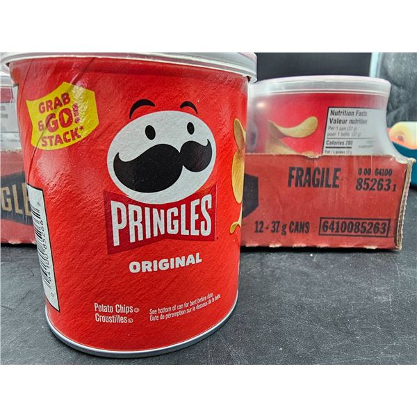 Pringles Grab & Go Stack Potato Chips Snack Cans – 1237g