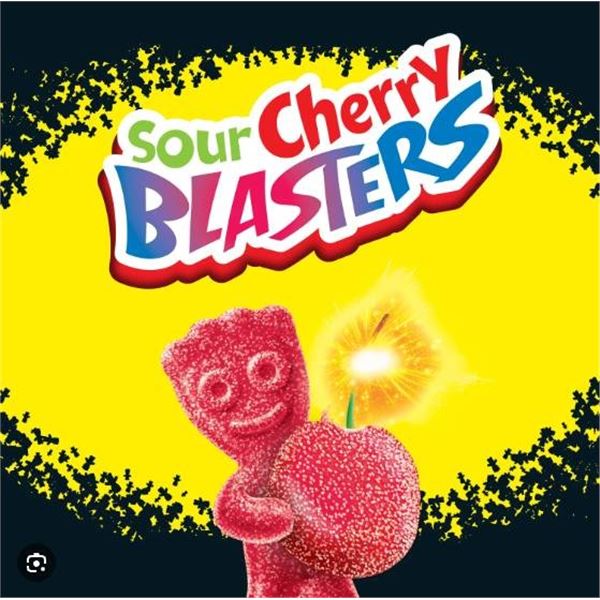 Sour Patch Kids Sour Cherry Blasters 12×154 g
