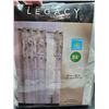 Image 3 : Lot of 2 – Legacy Rideaux Curtains 52 x 84 inches Light Filtering Floral Design