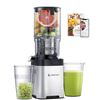 Image 1 : AMZCHEF Hand-Free Cold Press Juicer – 5.2 inch Large Chute Juicer Machine with Auto Cutting