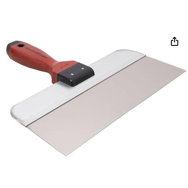 Marshalltown 12-Inch Taping Knife Model 36125D with Stainless Steel Blade – Lot of 2
