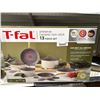 Image 2 : T-fal Preserve Ceramic Non-Stick Cookware, 13 Piece Cookware Set, Almond Butter