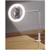 Image 1 : JSAUX 10″ Selfie Ring Light with Stand, Adjustable Overhead Phone Mount for Desk, Phone Cla