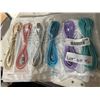 Image 1 : Multicolor 6 Pack USB Charging Cables With Braided Design Lot of 5 Packs
