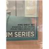 Image 4 : Comfy Bamboo World 9900 Platinum Series King Sheet Set, 4 Pieces