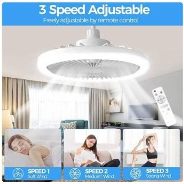 LED Multi-Function Aromatherapy Fan Light with 42cm Diameter