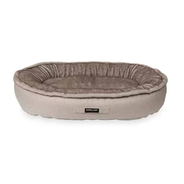 Kirkland Signature Oval Cuddler Pet Bed, 46″ x 32″ (116cm x 81cm)