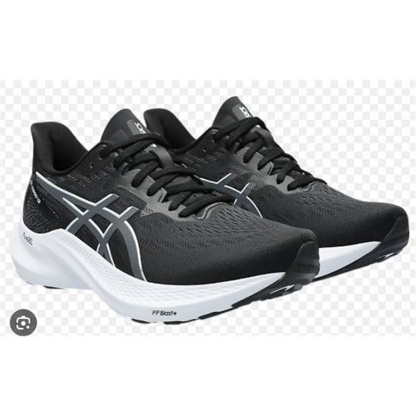 Asics GT-2000 12 Women’s Running Shoes – Size US 10, Black/Carrier Grey