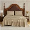Image 1 : Comfy Bamboo World Full Sheet Set, 8800 Gold Series, 4 Pieces