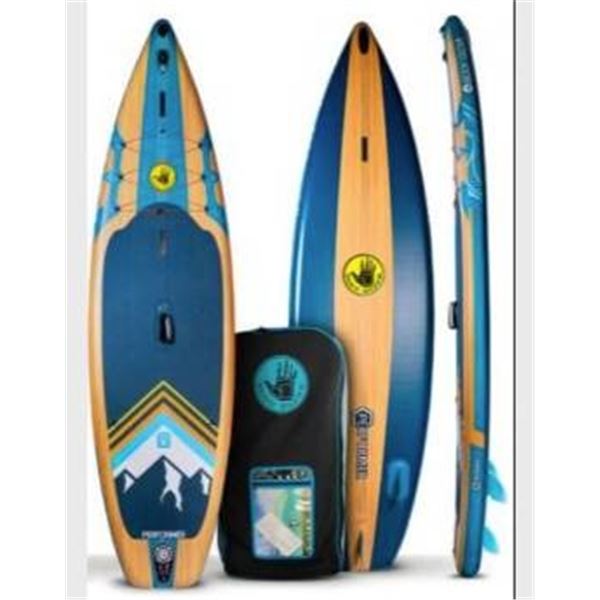 Body Glove Inflatable Paddleboard with Paddle and Pump Damaged Sold As Is