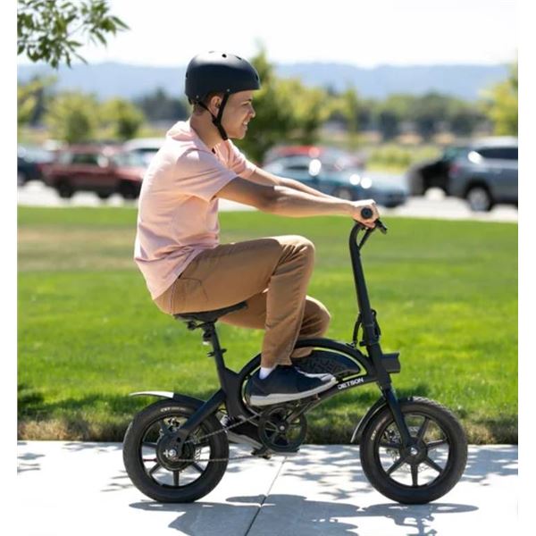 Jetson Electric Bike with Folding Frame and Pedal Assist System
