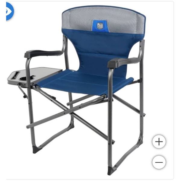 Timber Ridge Folding Director’s Chair with Side Table, Model 1654601