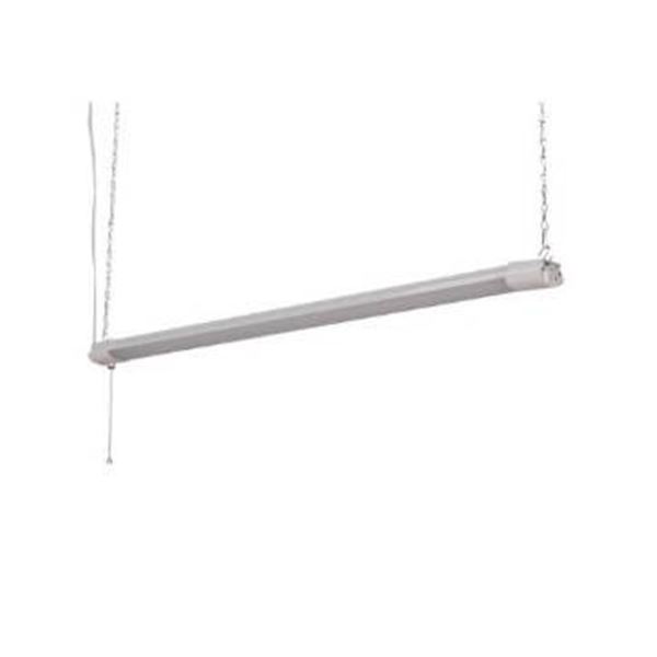 Lot of 2 – Utilitech 3-ft Linkable Plug-in LED Shop Light with Pull Chain 3,000-lm 35 W [x=