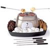 Image 1 : Sharper Image S’mores Maker with Flameless Roaster and Serving Features