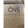 Image 3 : OVE Sydney Chandelier 8LT-V2-PBM in Brushed Brass Finish