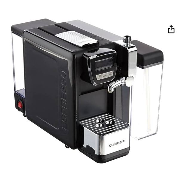 Cuisinart Espresso, Cappuccino & Latte Machine, Fully Programmable, Single & Double Serve, EM-25