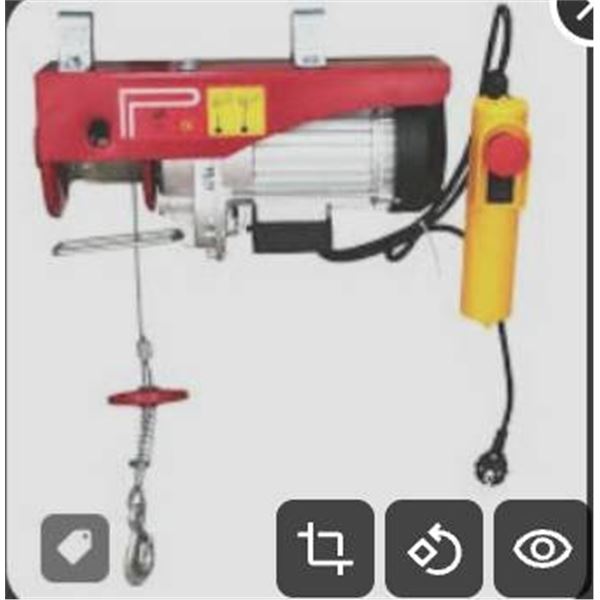 Electric Rope Hoist with Remote