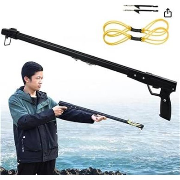 SUFFUSE Slingshot Rifle, Fishing Slingshot, High Power Slingshot with Safety Catch, Outdoor Hunting 
