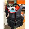 Image 1 : Hyperlite Wake Co. Adult Medium Life Vest with Dual Buckle Closure
