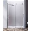 Image 1 : Hydro Vision LG-8003 Shower Set with Ove 60″ Acrylic Reversible Shower Base
