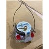 Image 4 : 9 Hummingbird Feeders with Metal Handles and Glass Jars