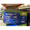 Image 3 : Bissett 1-1/4 Inch x .120 Smooth Shank Galvanized Coil Roofing Nails – 7,200 Count