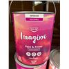 Image 1 : Co-op Imagine Interior Paint & Primer, Eggshell White C5000, 3.64L (Lot of 3)