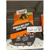 Image 2 : Gorilla Anti-Slip Tread Tape Black 50.8 mm x 3.04 m (Lot of 2)