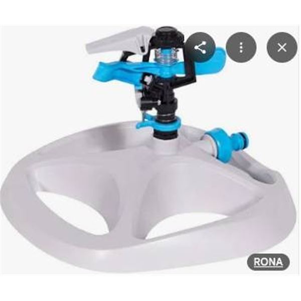 PRO Flow Impact Sprinkler With Adjustable Distance and Watering Area