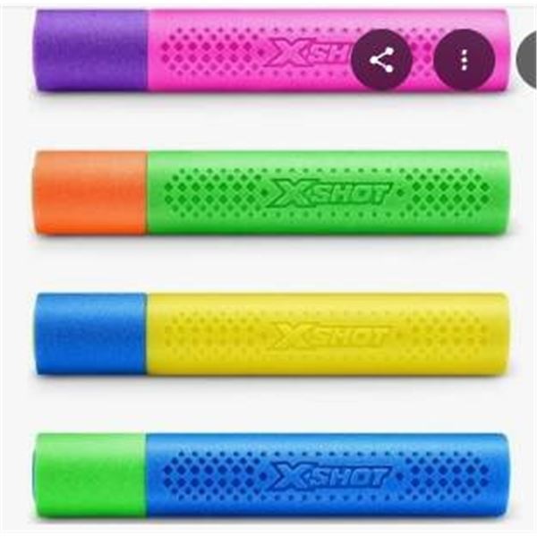 Zuru X-Shot 6-Pack Foam Water Blaster for Ages 6+
