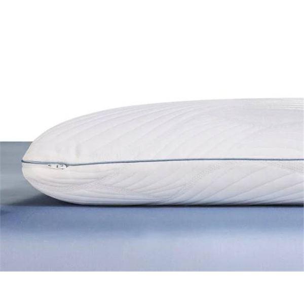 Novaform Soothing Cool Plus Gel Memory Foam Pillow, Queen Grand, 18 x 28 in