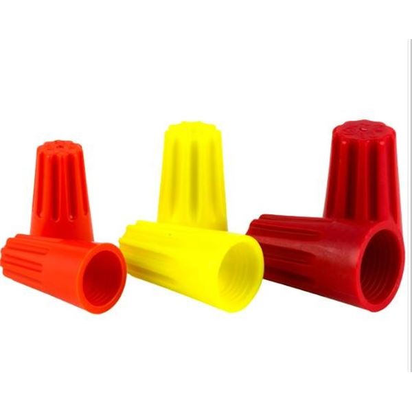 Thomas & Betts 631C Orange, Yellow, and Red Wire Connectors, 20 Units