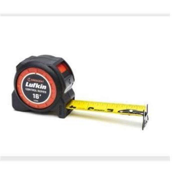 2 Crescent Lufkin Control Series 16′ Tape Measures