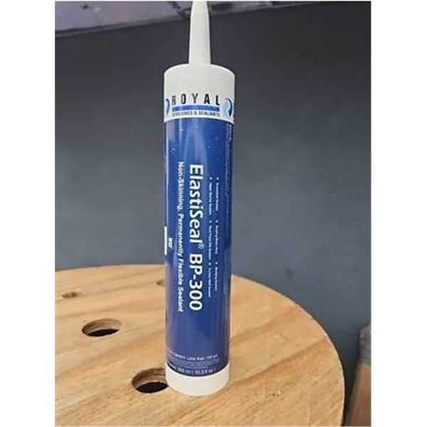 H.B. Fuller ElastiSeal BP-300 Gray Non-Skinning Flexible Sealant 30x108g